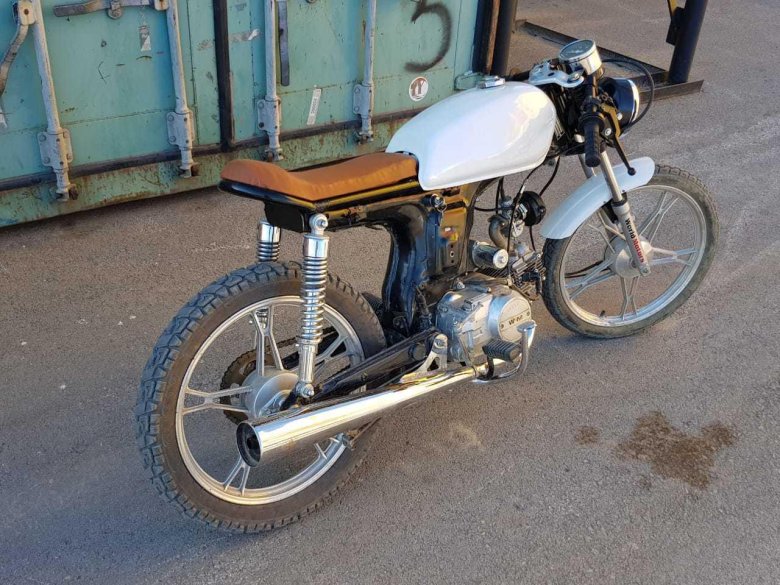 Альфа 110 cafe racer