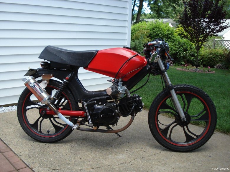 Тюнинг мопеда альфа