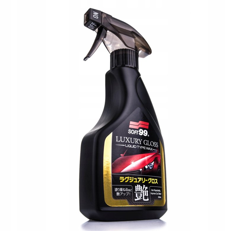 Полироль для кузова жидкий воск luxury gloss