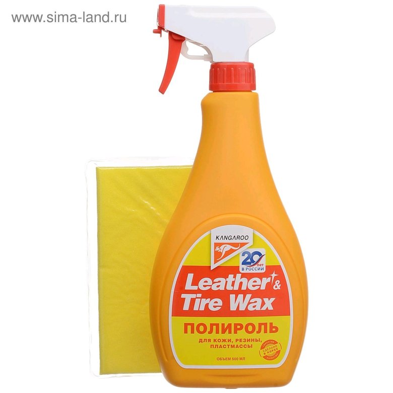 Полироль kangaroo leather &amp; tire wax (330125)