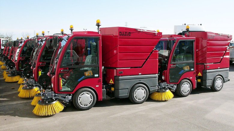 Уборочная машина dulevo sweeper mini 850