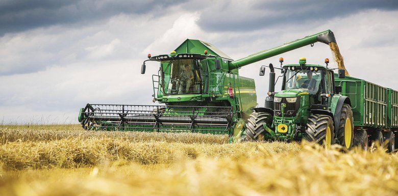 Зерноуборочный комбайн джон дир