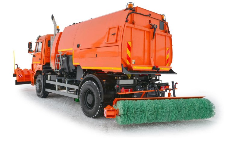 Вакуумная подметально-уборочная машина ко-318д