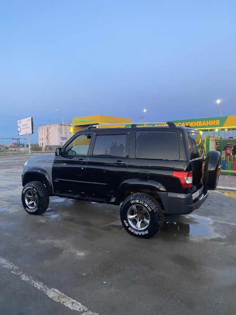 Уаз патриот на литье