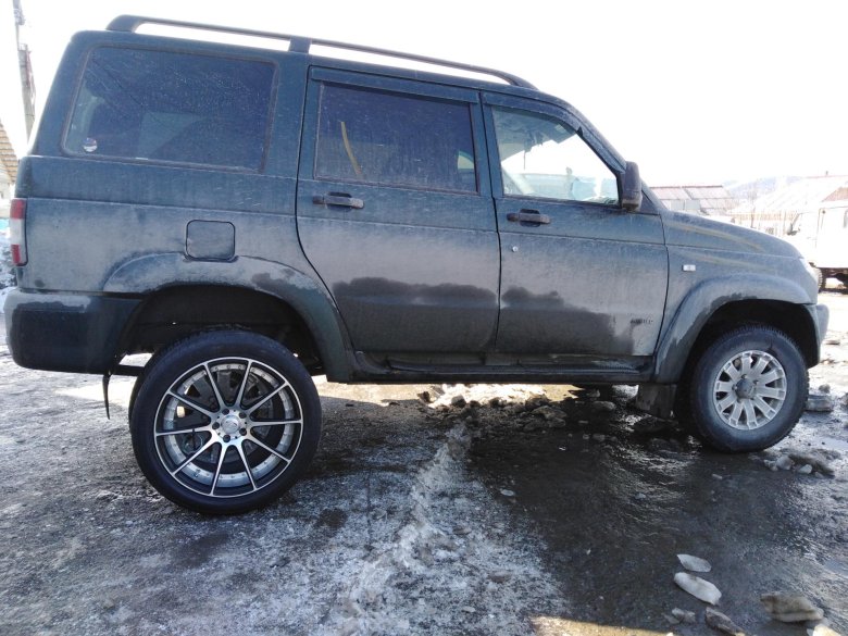 Уаз патриот на дисках r20