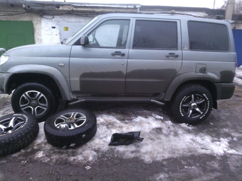 Литой диск уаз патриот