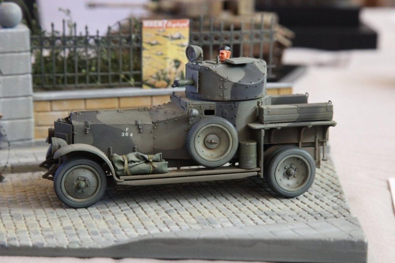 Остин бронеавтомобиль модель миниарт