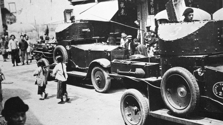 Бронеавтомобили первой мировой войны