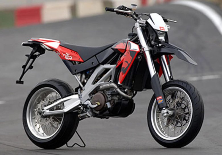 Мотард aprilia 550