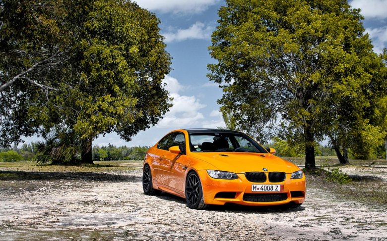Bmw m3 e92 orange