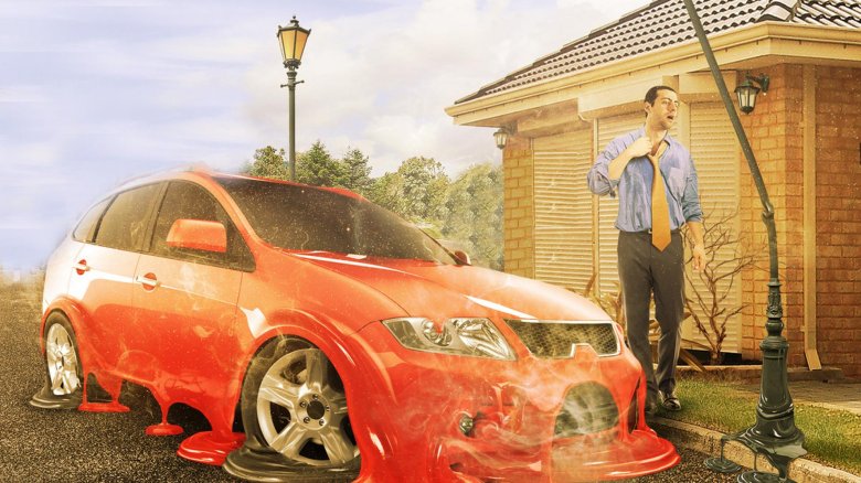 Жара в автомобиле