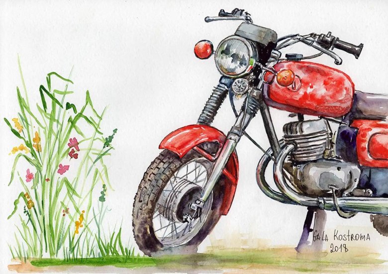 Советский мотоцикл минск