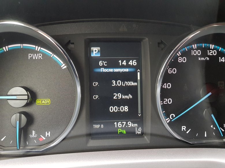 Тойота рав 4 гибрид расход топлива