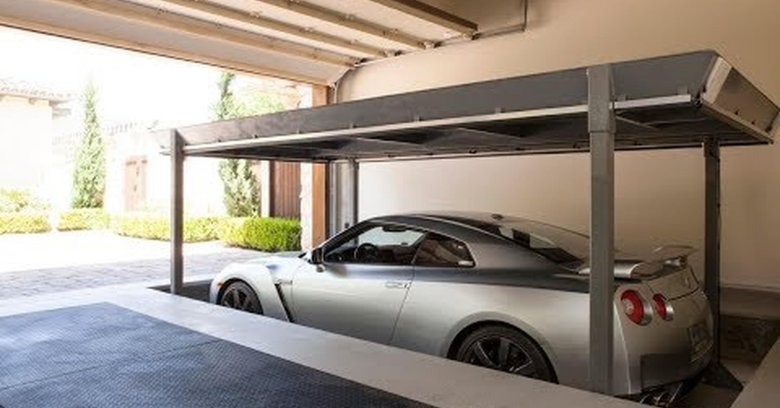 Подземный гараж в частном доме