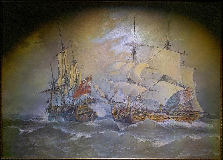 Картины маринистов морские баталии