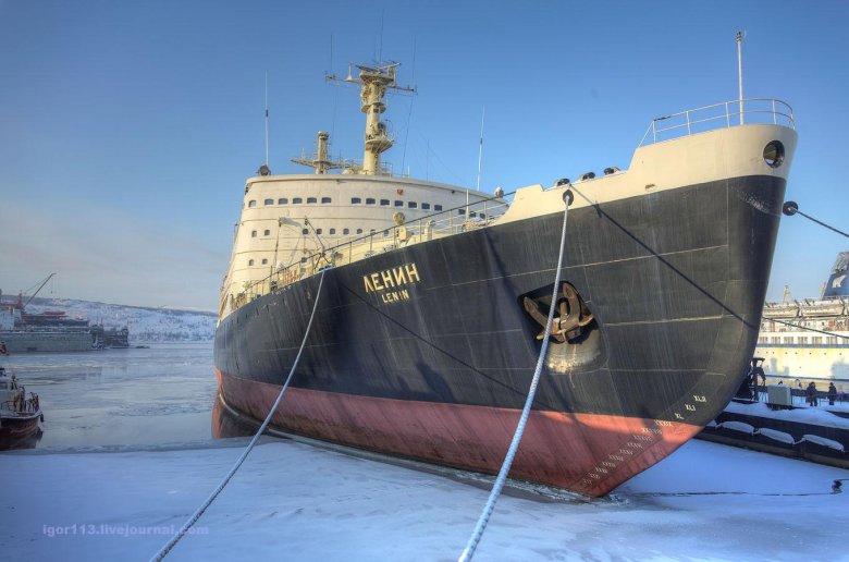 Корабль-музей атомный ледокол «ленин»