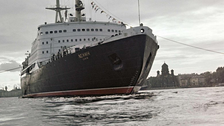 Атомоход-ледокол «ленин» 1959