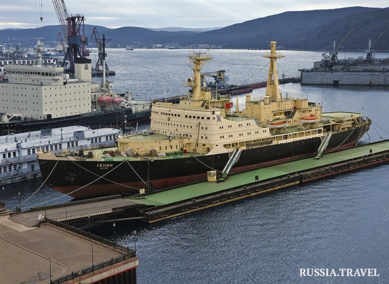 Мурманск ледокол ленин