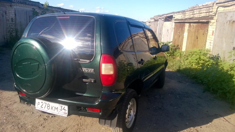 Нива шевроле цвета