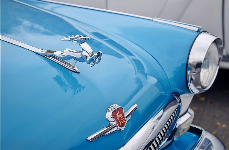 Олень на волге газ 21