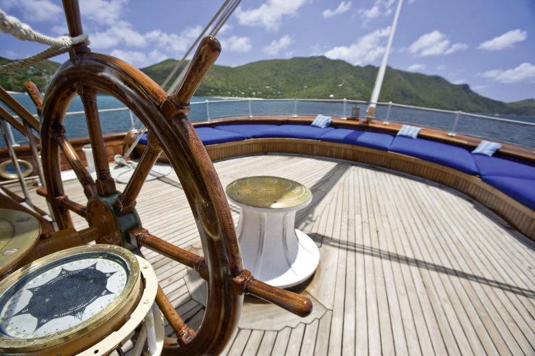 Руль у корабля