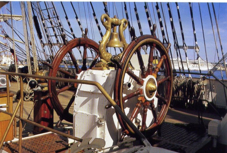 Штурвал барка крузенштерн