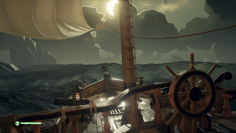 Корабль пиратов sea of thieves