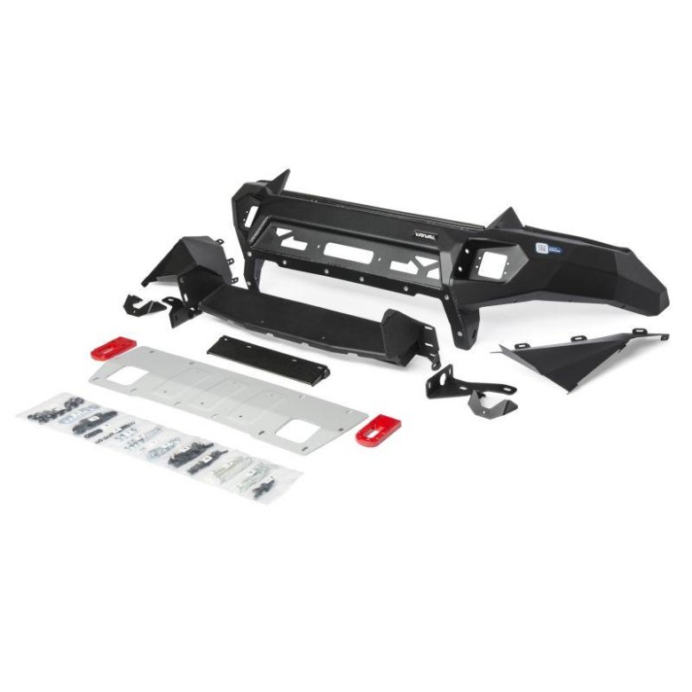 Бампер силовой алюминиевый rival передний для