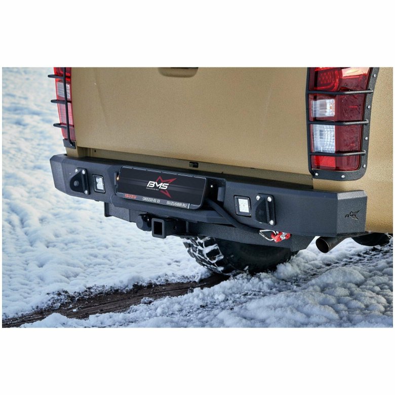 Задний силовой бампер тойота тундра