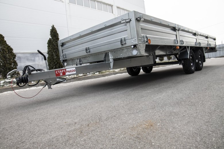 Прицеп двухосный мзса 817739.001