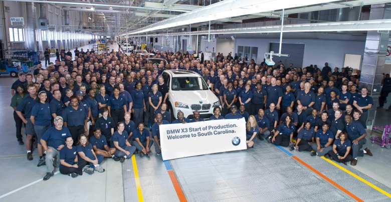 Spartanburg завод бмв