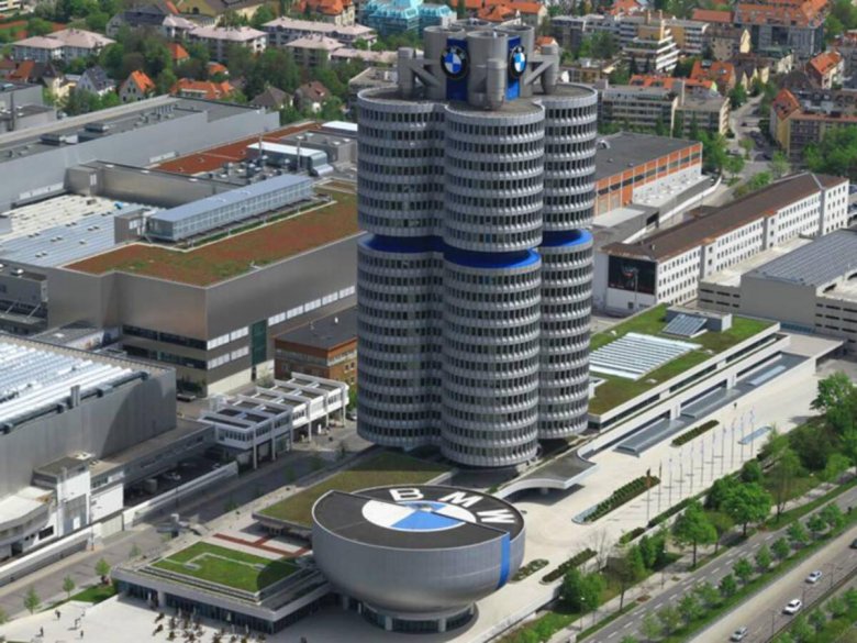 Штаб-квартира bmw в мюнхене