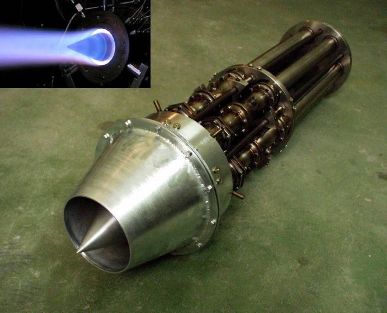 Импульсный детонационный ракетный двигатель