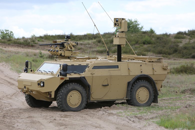 Fennek бронеавтомобиль