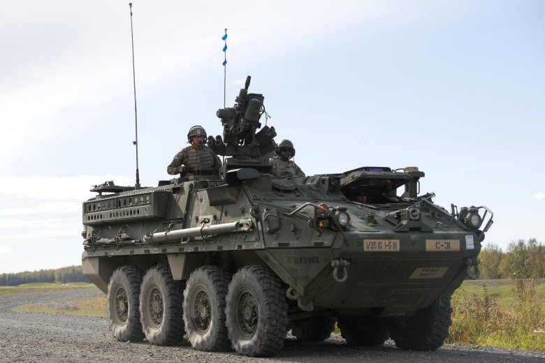 Stryker боевая бронированная машина