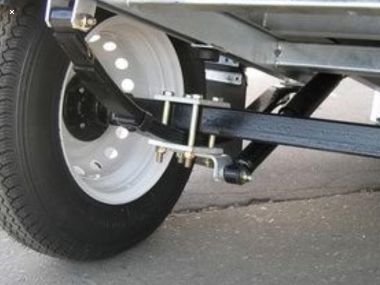 Подвеска прицепа мзса