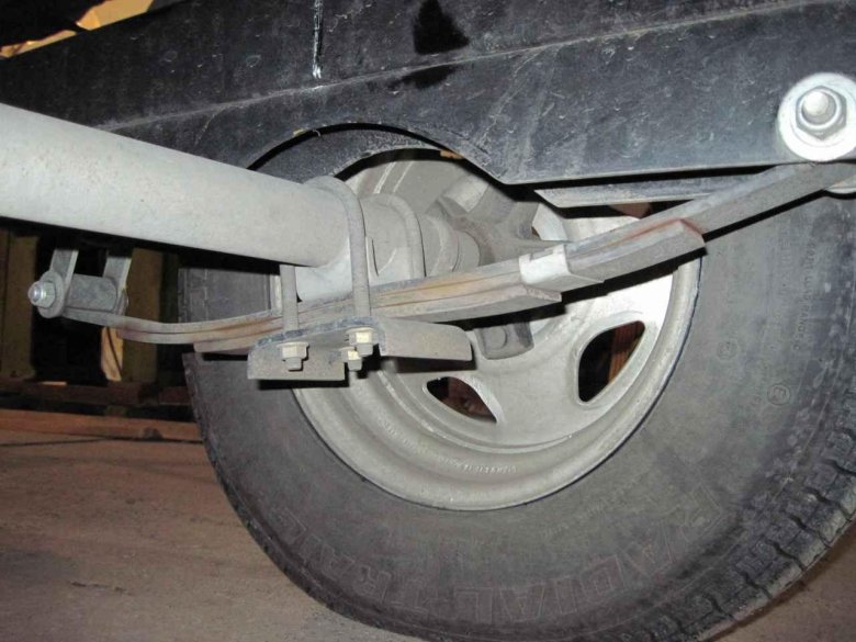 Рессоры прицепа мзса