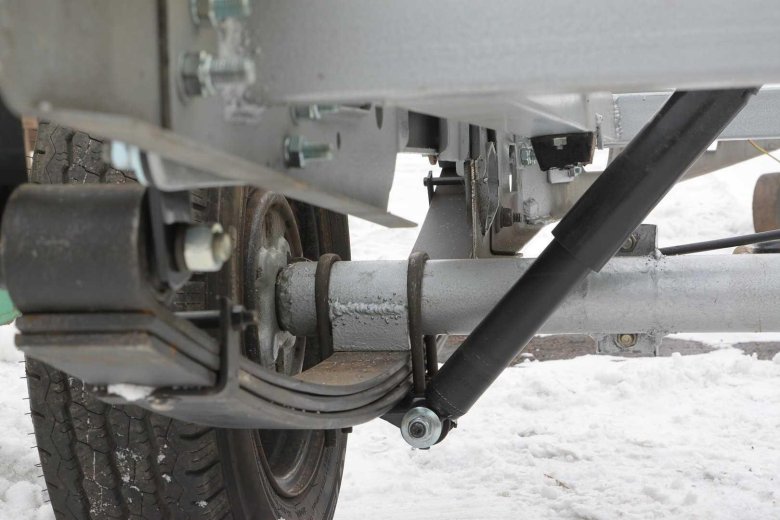 Рессора на прицеп мзса