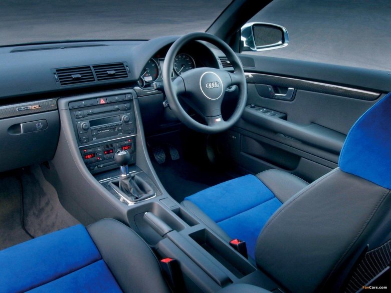 Audi a 4 b 6 салон