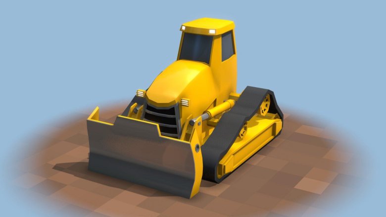 Бульдозер д-216