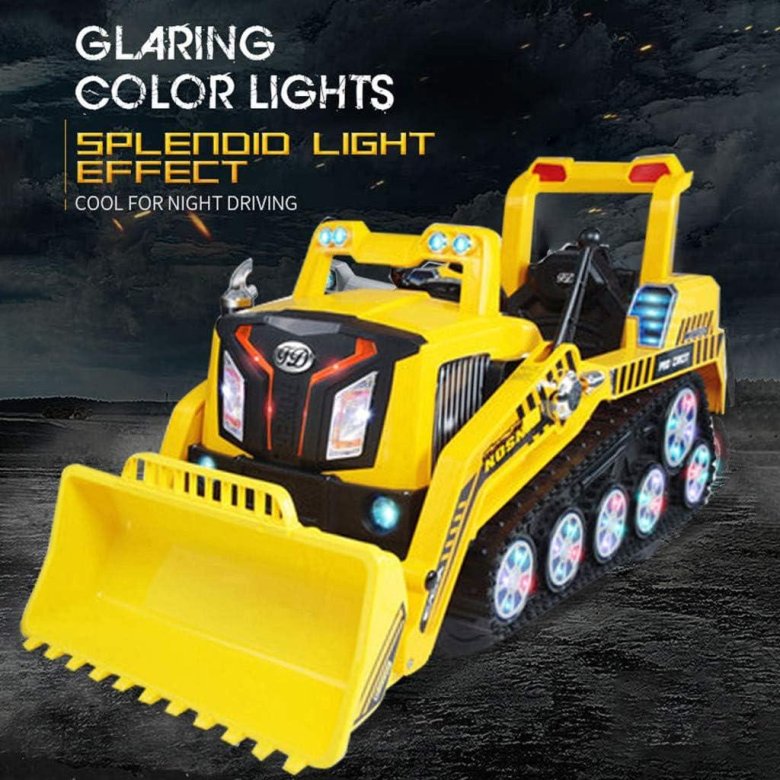 Tracked tractor еа2810 желтый