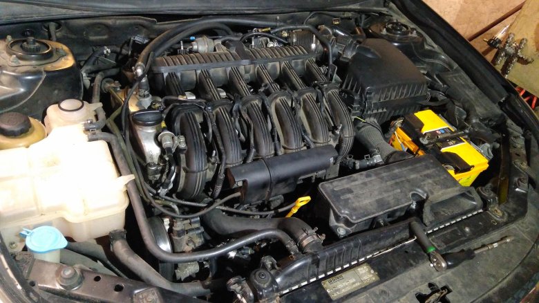 Подкапотное пространство шевроле эпика