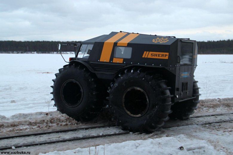 Вездеход амфибия шерп