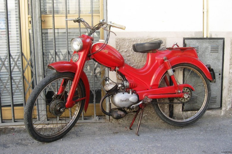 Мотовелосипед рига 16