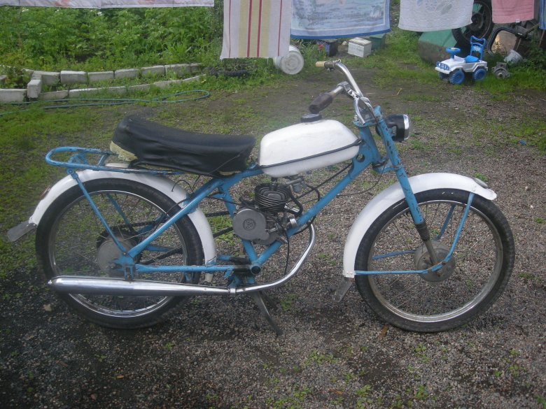 Мопед газулька