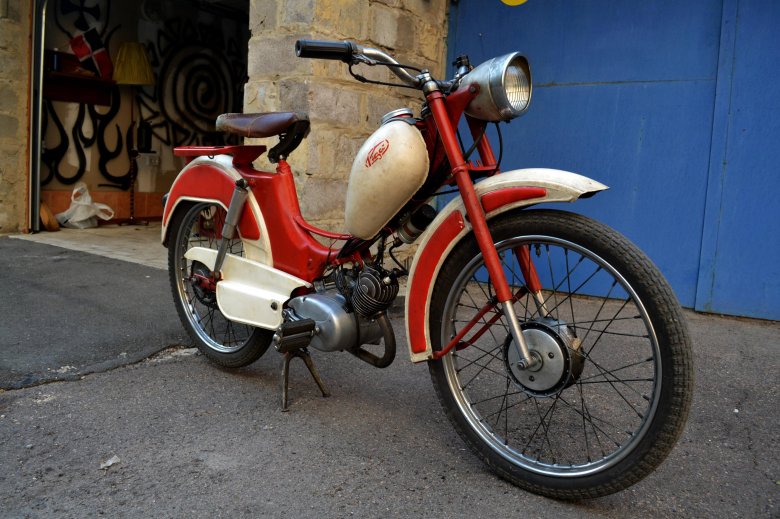 Советский мопед рига 1