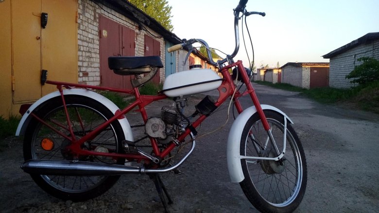 Мотовелосипед рига 13