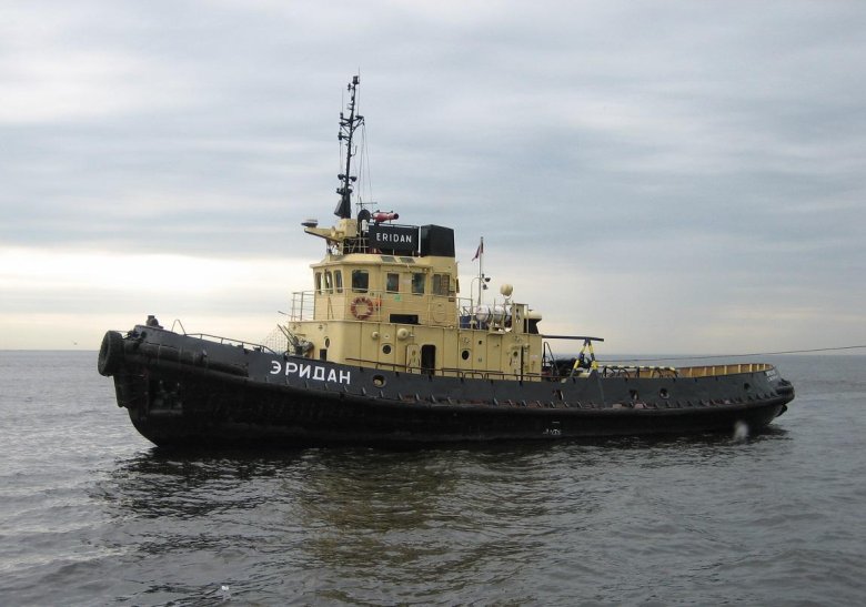 Буксир толкач морской