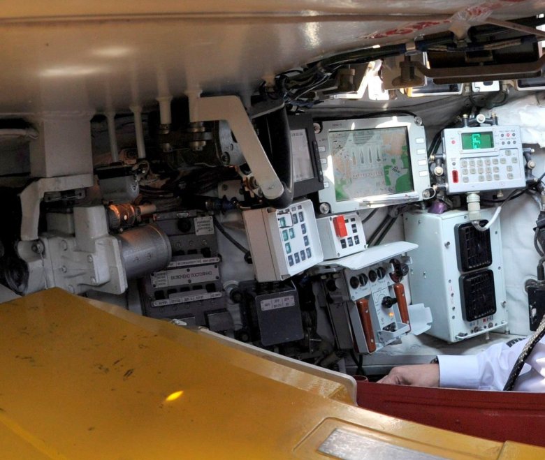 Система управления танка т90 кабина