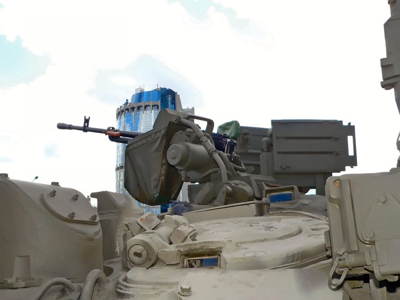 Танк т 90 мс внутри